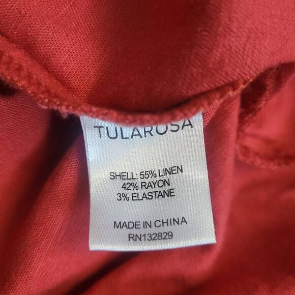 Tularosa Red Ruffle Mini Dress - Picture 6 of 8